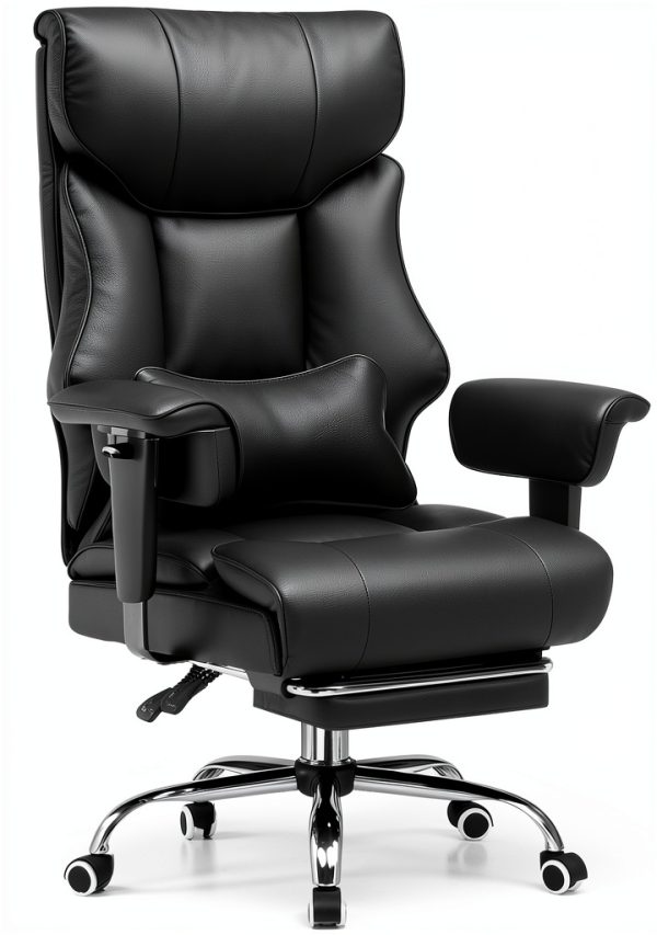 GTPLAYER Tall Gaming Chair Leather Ergonomic-0