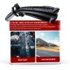HQRNYP Windshield Wiper Refill Universal Fit Rubber-2