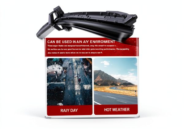 HQRNYP Windshield Wiper Refill Universal Fit Rubber-2