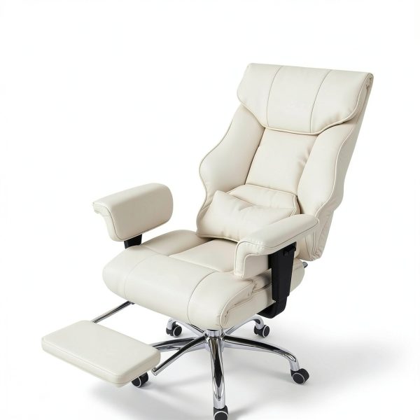 GTPLAYER 400LBS Big and Tall Office Chair Breathable Leather-4