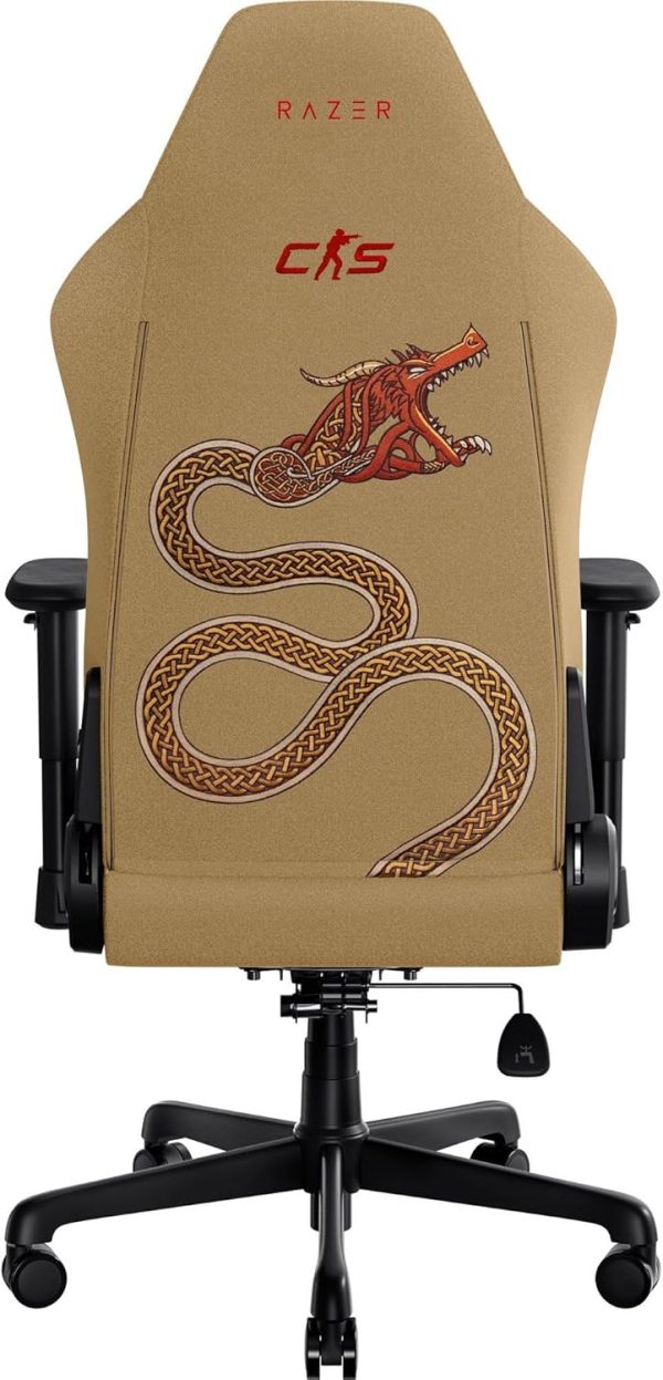 Razer Iskur V2 X Gaming Chair Black Fabric Design-8