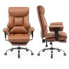 GTPLAYER 400LBS Big and Tall Office Chair Breathable Leather-1