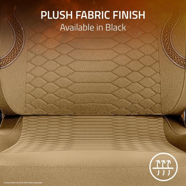 Razer Iskur V2 X Gaming Chair Black Fabric Design-7