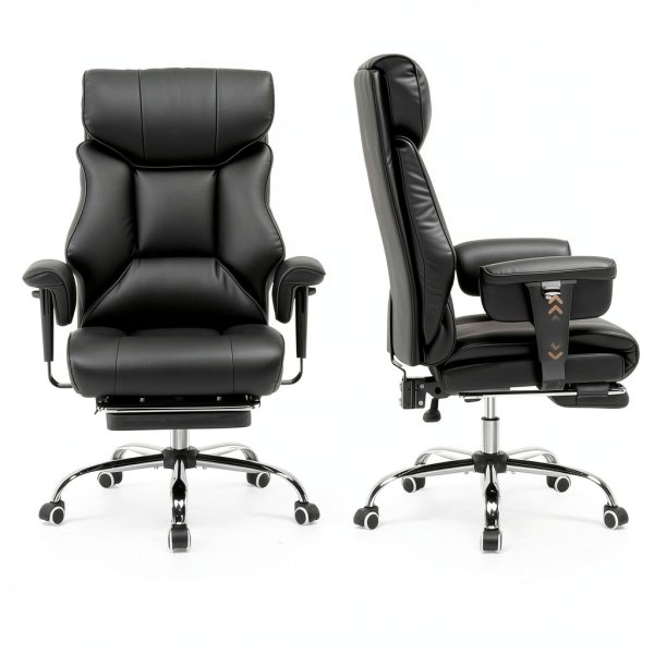 GTPLAYER Tall Gaming Chair Leather Ergonomic-2
