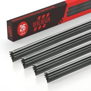 BERG REGEN Windshield Wiper Refills 26 inch 4 pcs-0