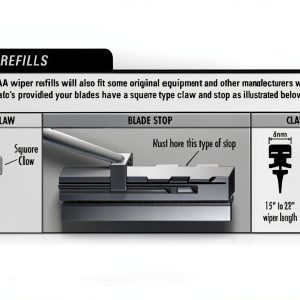 Piaa Car Silicone Windshield Wiper Refills 16 Inches-0
