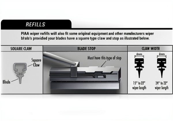 Piaa Car Silicone Windshield Wiper Refills 16 Inches-0