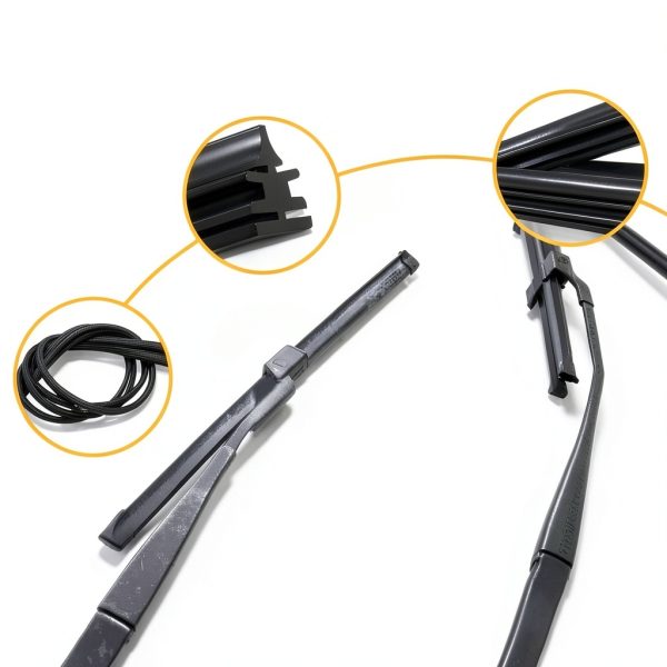 Windshield Wiper Blade Refill Kutyun Chrome 26in-2