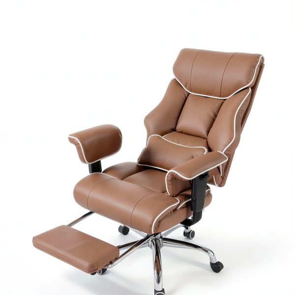 GTPLAYER 400LBS Big and Tall Office Chair Breathable Leather-4