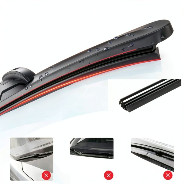 Cyanslen Car Windshield Wiper Refills Universal Fit-6
