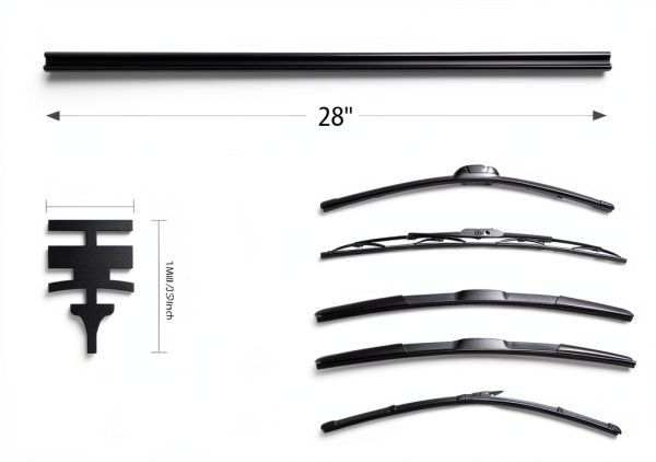 Pixibond Premium Windshield Wiper Refills Universal Fit-1