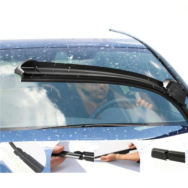 HQRNYP Windshield Wiper Refill Universal Fit Rubber-6