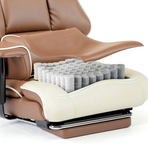 GTPLAYER 400LBS Big and Tall Office Chair Breathable Leather-2