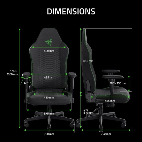 Razer Gaming Chair Black Modern Design-1