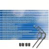 yeeluzan Front Wiper Blade Refill Kit Black Rubber-5