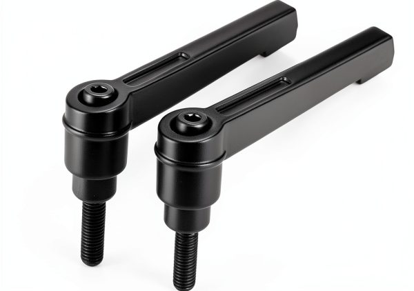 uxcell M5 x 20mm Clamping Lever Handle Black 5pcs-0