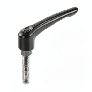 Kipp KHD-50 Threaded-Stud Zinc Adjustable Handle 65mm M8 x 1.25 x 35-0