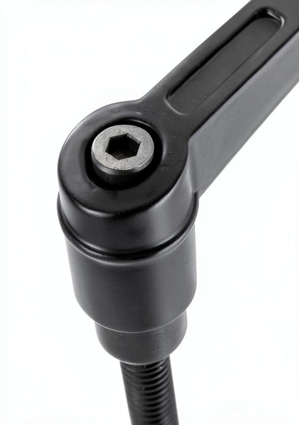uxcell M5 x 20mm Clamping Lever Handle Black 5pcs-3