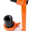 uxcell® M8 Handle Adjustable Clamping Lever Push Button Ratchet Female Threaded Stud 3 Pcs-1