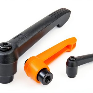 Kipp Adjustable Handle 06600-1A11 Novo Grip Gray 1‑32" Thread-0