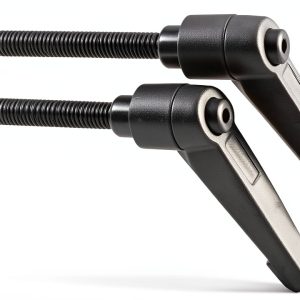 Clamping Lever Handles CoCud Adjustable Quick Release M8 x 60mm Black-0